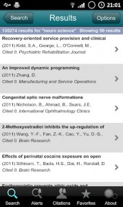 Scopus Alerts Results Screenshot Scopus Alerts Results Screenshot